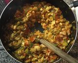 Foto del paso 3 de la receta: Tarta cremosa de pollo y verduras