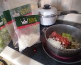 Foto del paso 2 de la receta: Arroz con calamares y pulpo