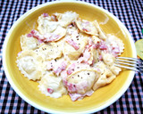 Foto del paso 8 de la receta: Girasoles pasta con relleno de gorgonzola y nueces con salsa