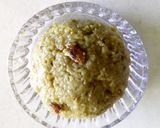 A picture of step 7 of Sweet pongal.