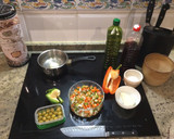 Foto del paso 1 de la receta: Lubina de ración frita con vinagreta