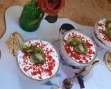 صورة لخطوة 3 من وصفة حلى كاسات الريد فيلفيت لذيييذ جداً 🍧🍧
