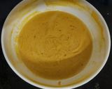 A picture of step 2 of Bihari Style Kadhi Badi.