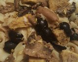 Une image de l'étape 1 de Salade de pâte au Poulet et au Thon 😋.