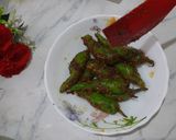 A picture of step 6 of Instant Stuffed Green Chilli Pickle.