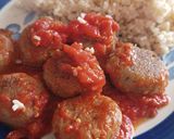 Foto del paso 6 de la receta: Albóndigas de berenjenas con arroz yamaní