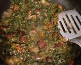 पालक बैंगन (Palak baingan recipe in hindi) रेसिपी चरण 3 फोटो