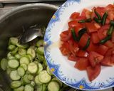 A picture of step 3 of Turai Ki Sabzi.