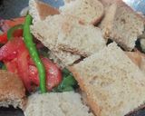 A picture of step 4 of Bread Bhel.