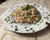 Foto del paso 5 de la receta: Espirales de verduras en falsa carbonara y Frankfurt