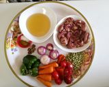 A picture of step 1 of Simple kidney Sauce.
