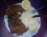 Foto del paso 6 de la receta: Milanesa de carne con puré