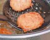 A picture of step 3 of Potato cheese nuggets it's my favorite snacks I made it.