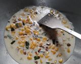 A picture of step 3 of Corn Sandwich.