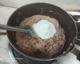 A picture of step 3 of Veg french onion soup.