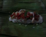 Foto langkah ke 2 dari resep Nasi Kukus Ikan Asin.