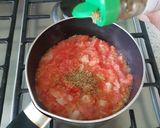 Foto langkah ke 3 dari resep Pasta with Prawns, Tomatoes & Cannellini Beans.