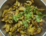 A picture of step 4 of Teasel gourd bhaji.