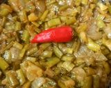A picture of step 2 of Fried beans,.