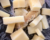 Foto del paso 3 de la receta: Espárragos blancos con crema de queso y jamón