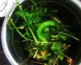A picture of step 3 of Green chutney.
