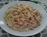 Foto del paso 1 de la receta Tagliatelle a la carbonara express 2 PERSONAS