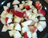 A picture of step 1 of Instant Apple Oats Rabdi.