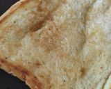 Foto langkah ke 3 dari resep Sarapan sat-set roti bakar teflon mentega.