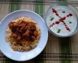 A picture of step 8 of Swahili Coastal Chicken Biryani#themechallenge.