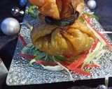 A picture of step 3 of Beef Potli samosa.