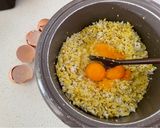 Foto del paso 2 de la receta: Tortilla de arroz y espinacas
