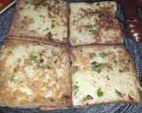 A picture of step 3 of Egg toast.