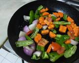 Grilled pineapple chicken with vegetables recipe step 3 photo