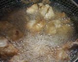 A picture of step 3 of Chicken schezwan.