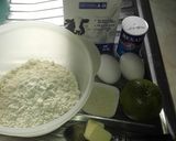 A picture of step 1 of Corn Flour Pancakes 🌽.