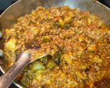 A picture of step 7 of 🍆🥔🌶️ Chatpata Aloo Baingan Bharta.