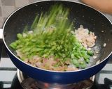 A picture of step 5 of Veg noodles spring rolls.