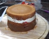 Foto del paso 6 de la receta: Torta chocolate y frutillas. Grace