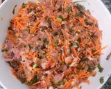 Hình bước làm 2 của món Chả giò cuốn