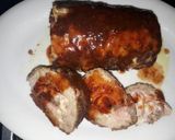 Foto del paso 5 de la receta: Rollo de carnes y salsa roja