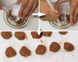 A picture of step 2 of Brown Rabbits - Chestnut Jouyo Manjyu (Wagashi).