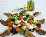 Foto del paso 5 de la receta: Ensalada templada de pollo, con trufa negra