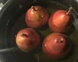A picture of step 1 of California Farm Chocolate Pear Dessert.
