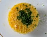 A picture of step 1 of Velvety Scrambled Eggs.