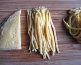 A picture of step 8 of Thin Omelette Strips.