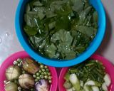Foto langkah ke 1 dari resep Bening daun kacang.