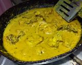 A picture of step 4 of Malai chicken.