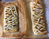 Foto del paso 6 de la receta: Momias trenzadas de hojaldre 🧿🎃