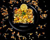 A picture of step 4 of Desi Sprouts Chaat.