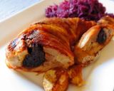 Karácsonyi aszalt szilvával töltött csirkemell 😊 recept fázis 4 fotója